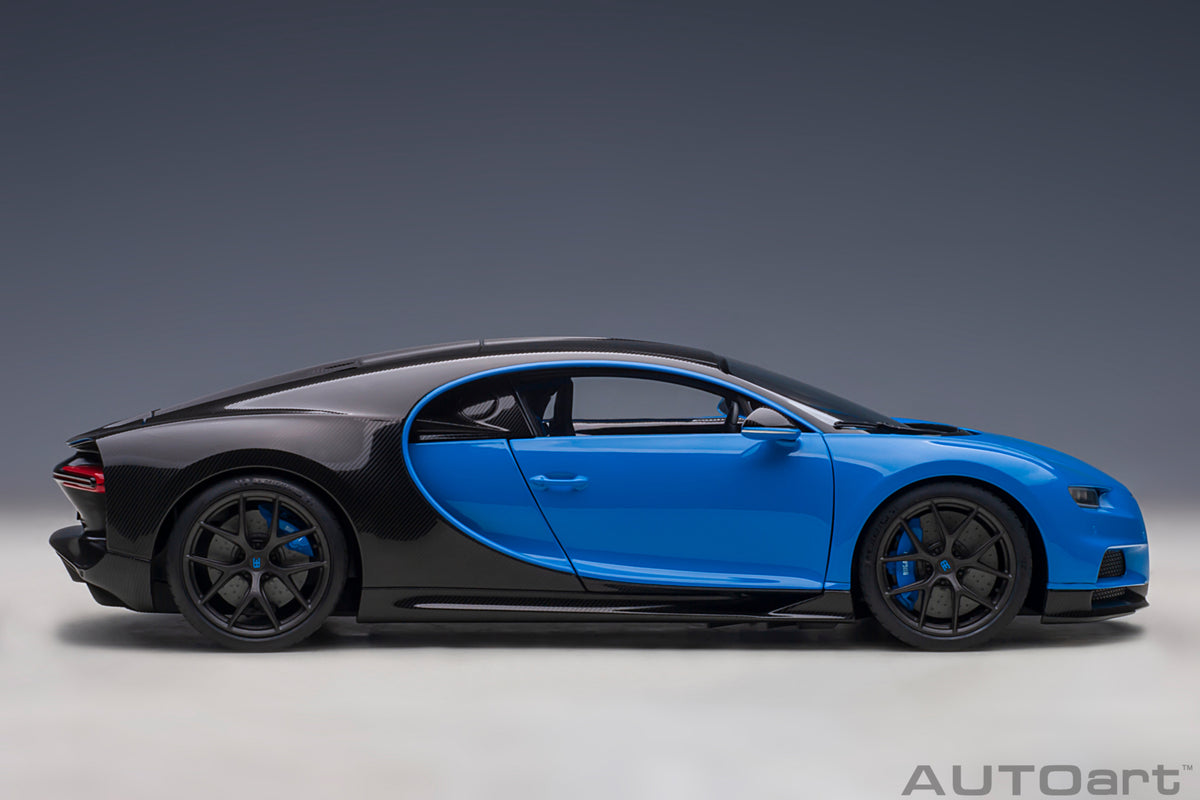 Bugatti Chiron Sport French Racing Blue / Carbon