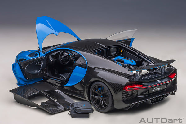 Bugatti Chiron Sport French Racing Blue / Carbon