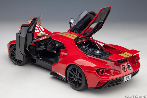Ford GT 2022 Alan Mann Heritage Edition (Alan Mann Red) - 72927