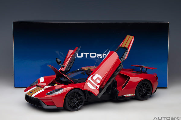 Ford GT 2022 Alan Mann Heritage Edition (Alan Mann Red) - 72927