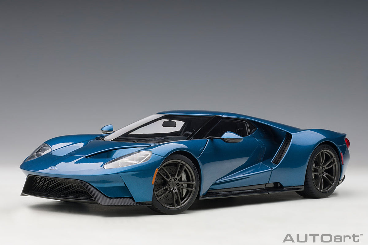 AUTOart 1:18 Ford GT 2017 (liquid blue) Composite Model / Full