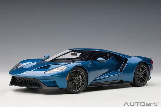 AUTOart 1:18 Ford GT 2017 (liquid blue) Composite Model / Full