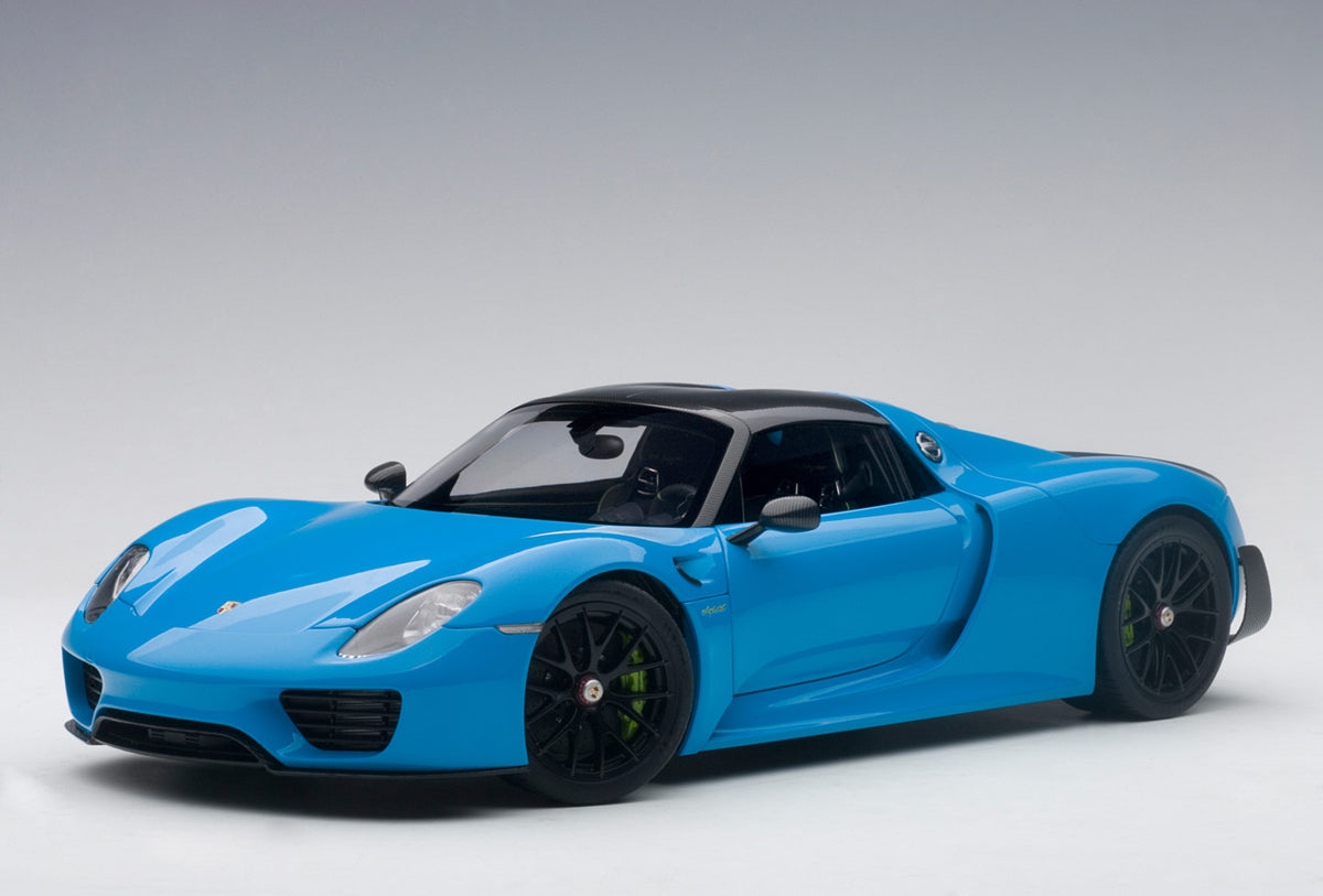 AUTOart 1:18 Porsche 918 Spyder 2013 Riviera blue) (composite