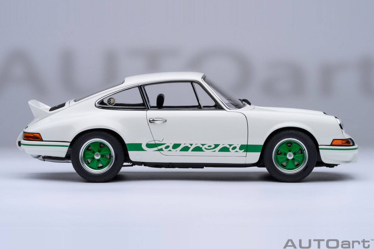 Porsche 911 Carrera 2.7 RS Grand Prix White/Green Stripes