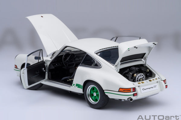 Porsche 911 Carrera 2.7 RS Grand Prix White/Green Stripes