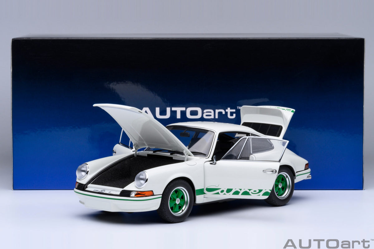 Porsche 911 Carrera 2.7 RS Grand Prix White/Green Stripes