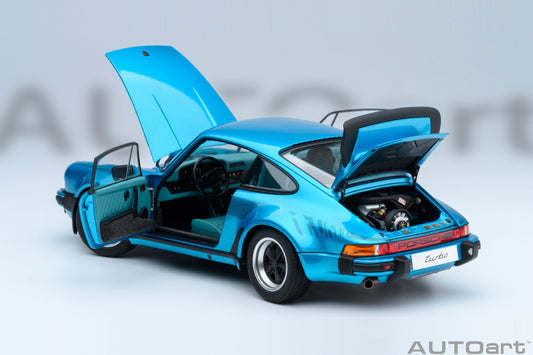 Porsche 911 Turbo 3.0 (930) (Minerva Blue) - 78115