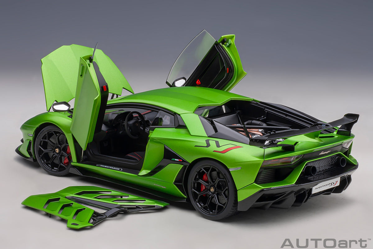 Lamborghini Aventador SVJ 2019 (verde alceo/matt green) 79178