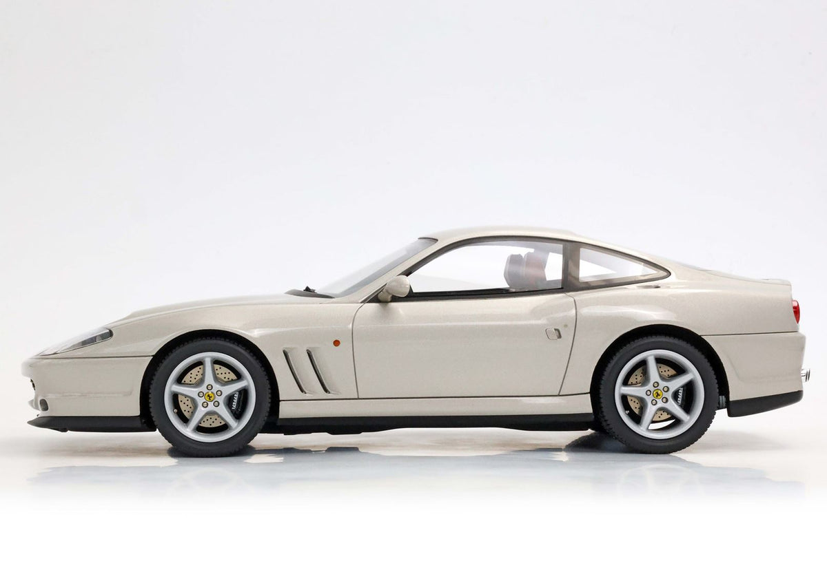 1:18 BBR Ferrari 550 Maranello 1996 - made in italy Grigio Ingrid - Bordeaux - BBR1873B