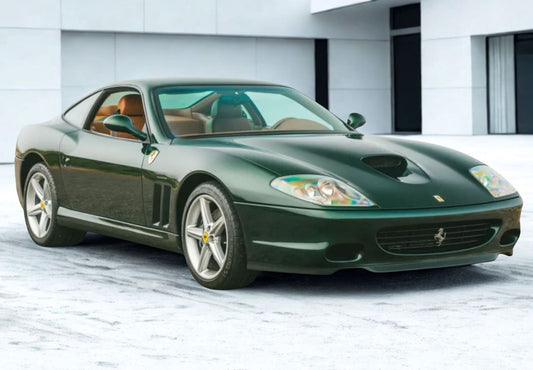Ferrari 575M Maranello 2002 - Verde Zeltweg - interni cuoio - BBR1875F
