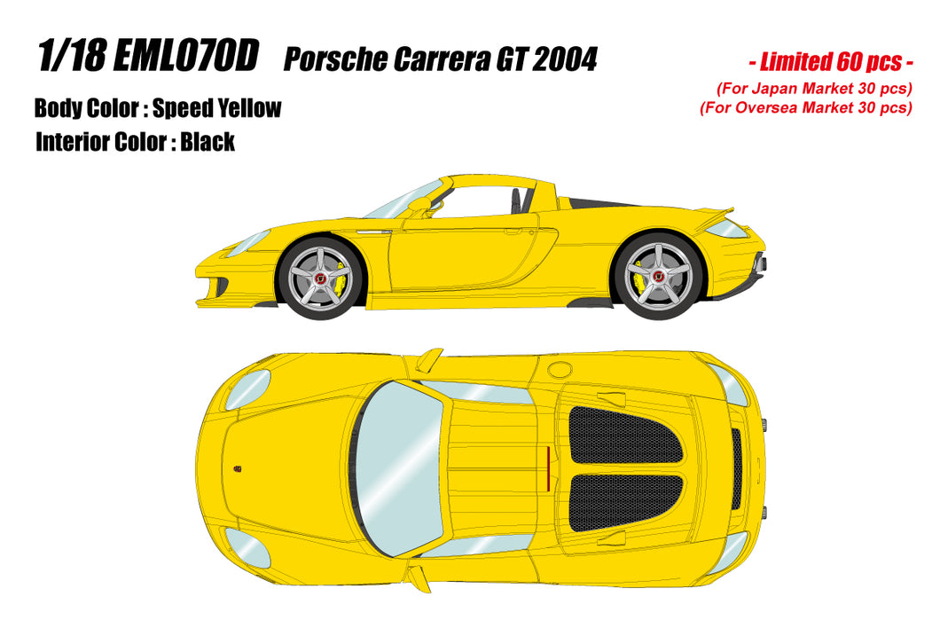 Porsche Carrera GT 2004 Speed Yellow