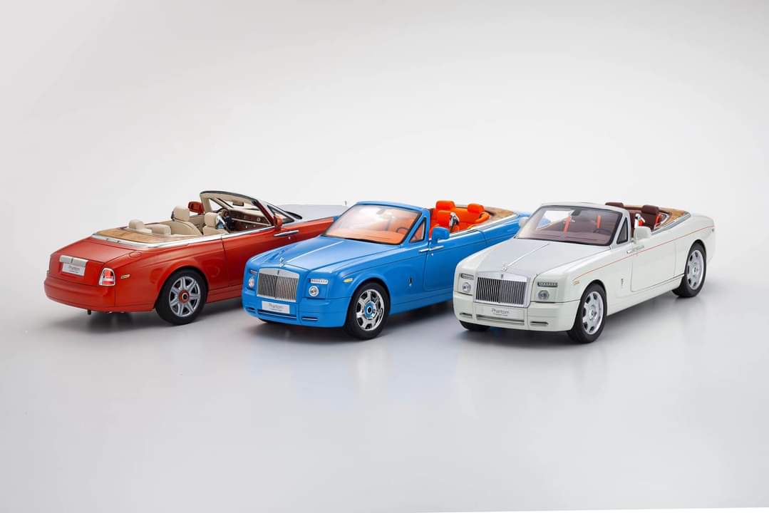 Rolls Royce Phantom Drophead Coupe Light Blue *Neuauflage*