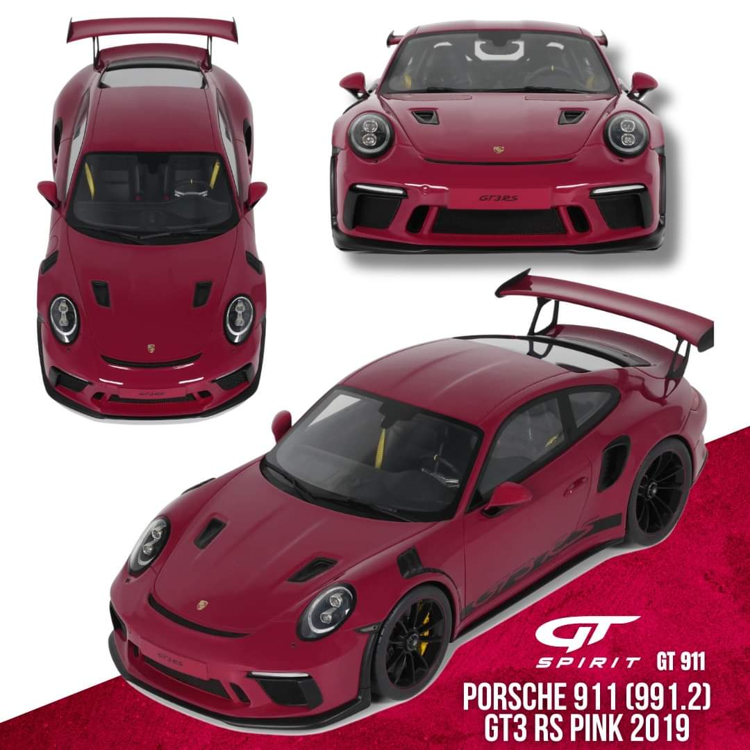 Porsche 911 (991.2) GT3 RS 2019 Pink