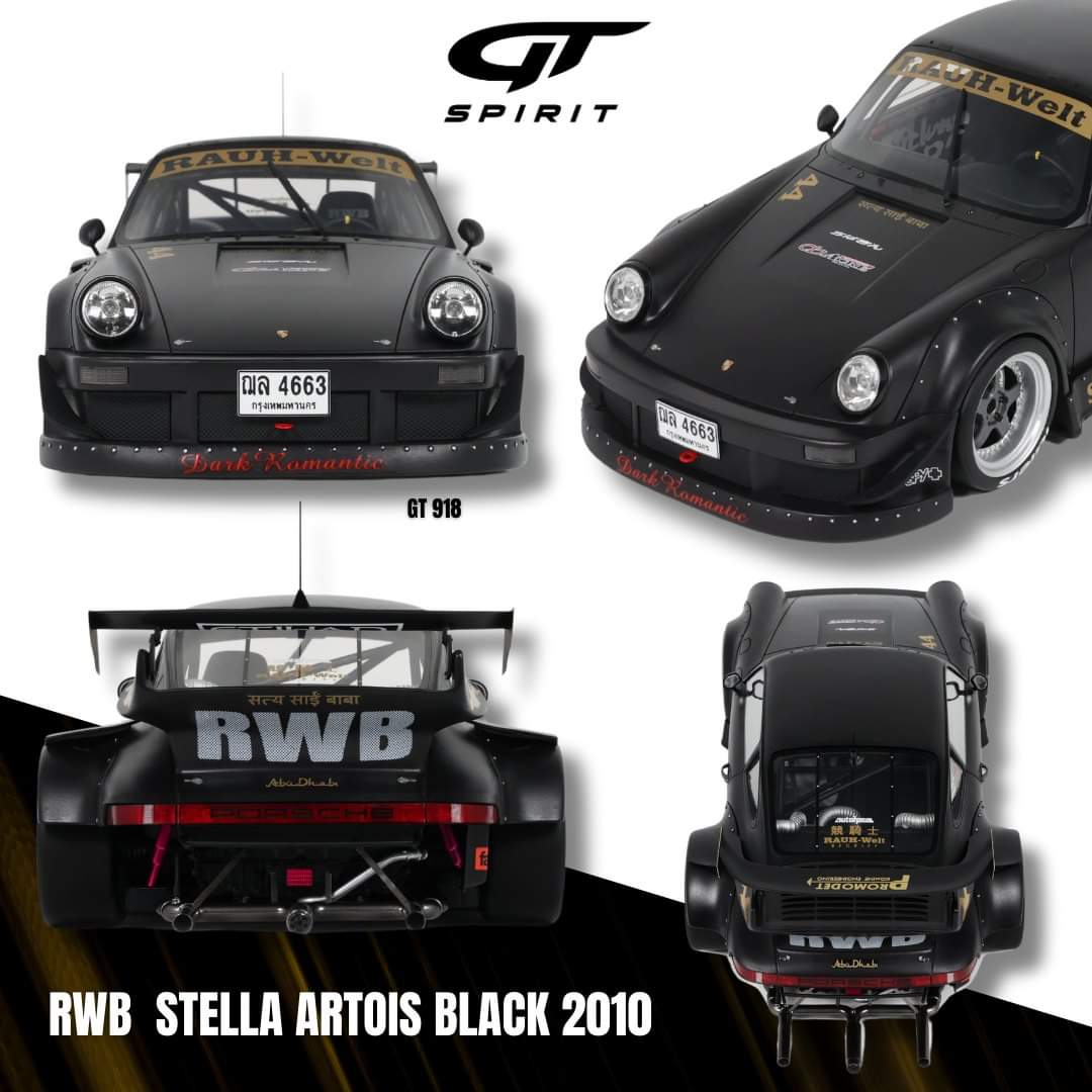 Porsche RWB Stella Artois 2010 Black