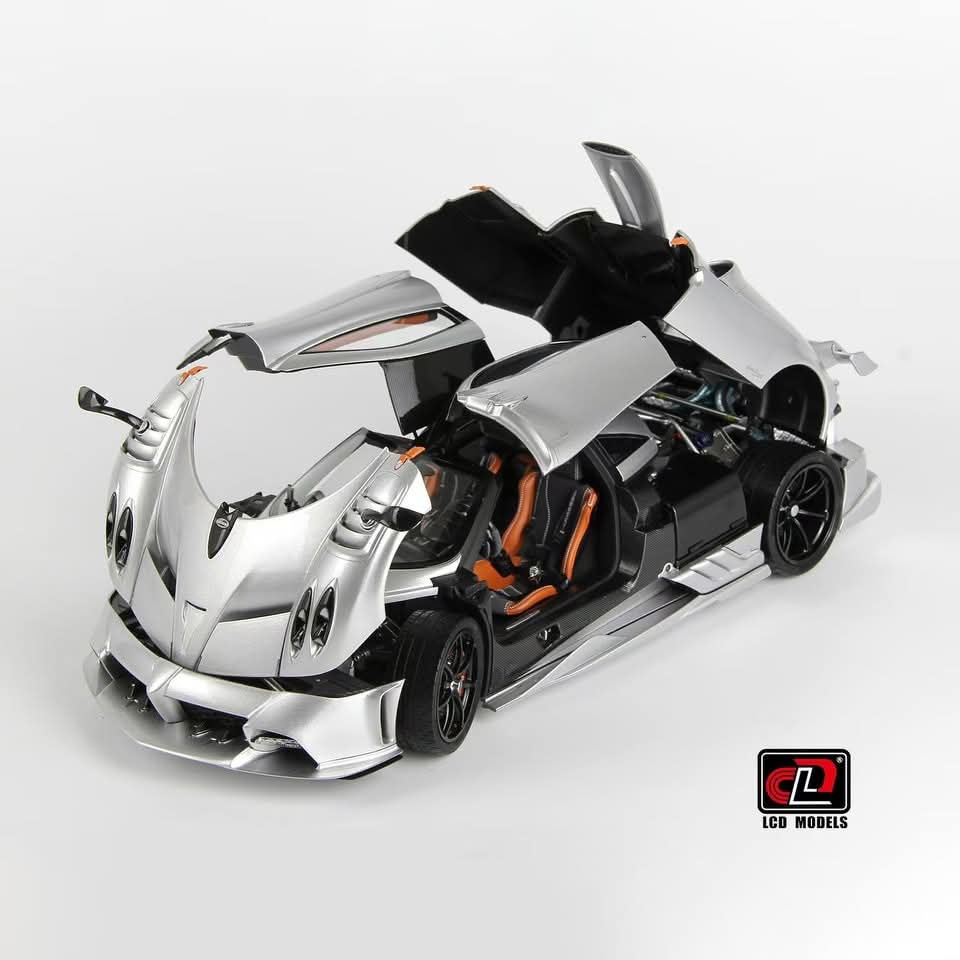 Pagani Imola Coupe 2020 Titan Silver Matt - LCD18023-SI
