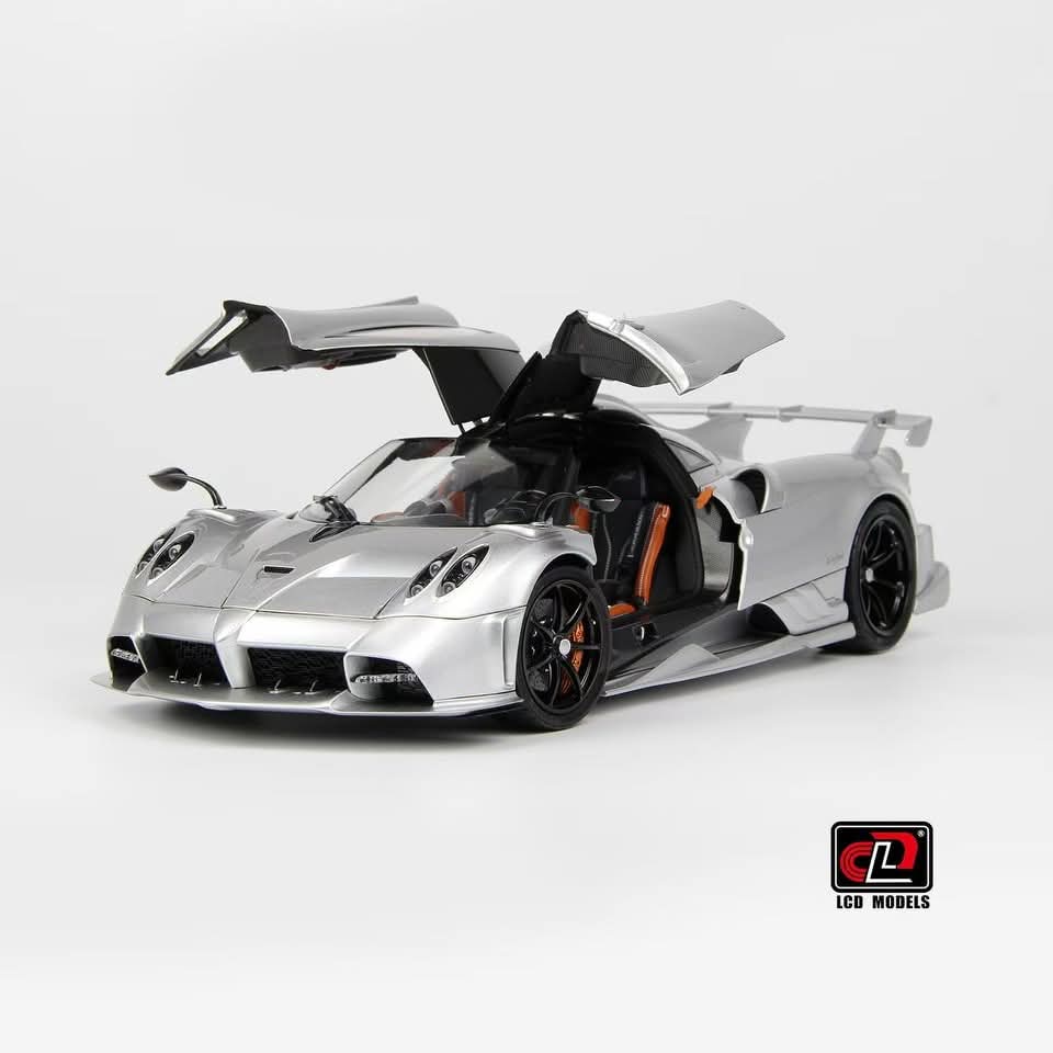 Pagani Imola Coupe 2020 Titan Silver Matt - LCD18023-SI