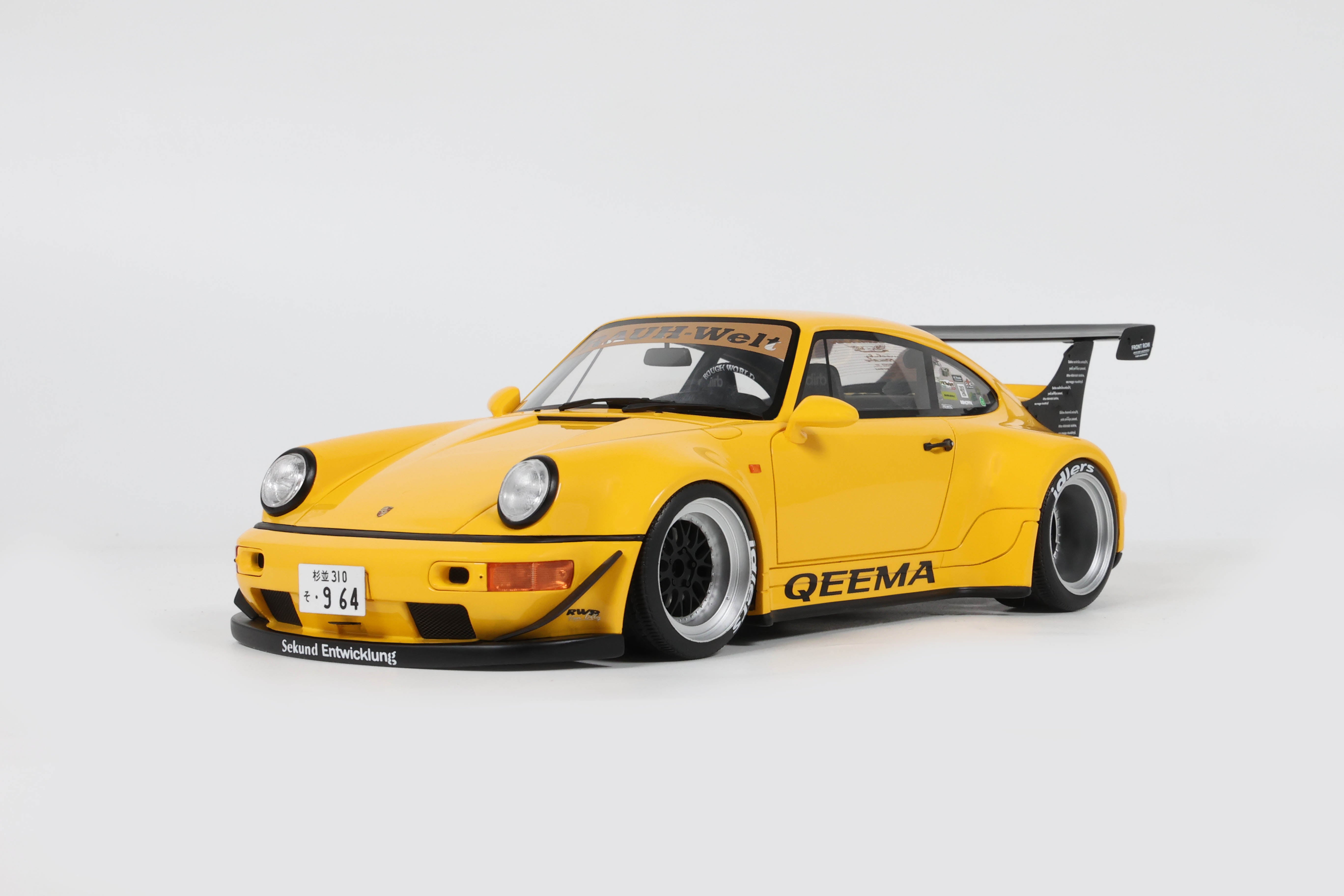 Porsche RWB Qeema 2024 Yellow