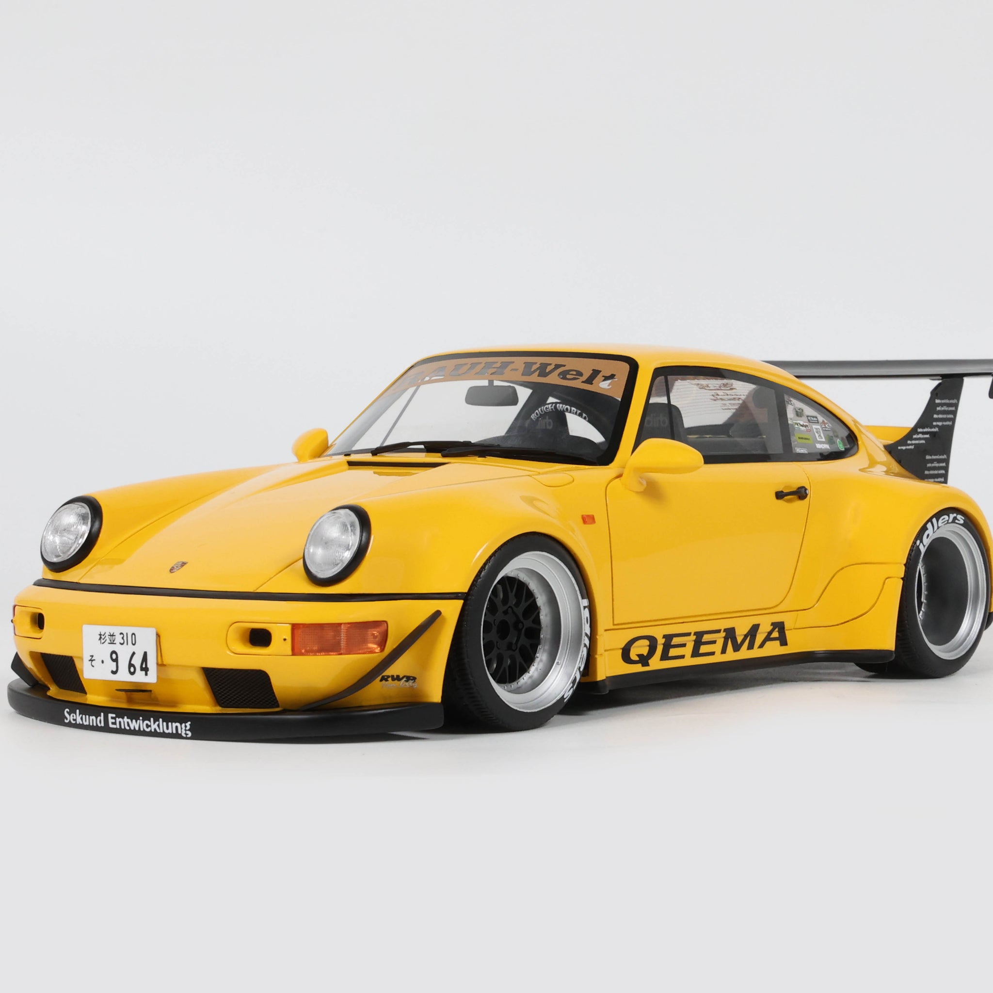 Porsche RWB Qeema 2024 Yellow