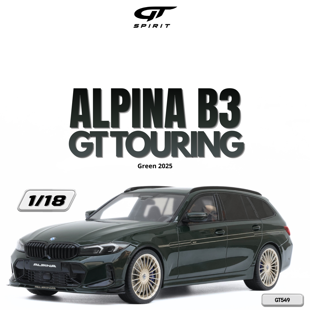 1:18 ALPINA B3 GT TOURING GREEN 2025 - GT549