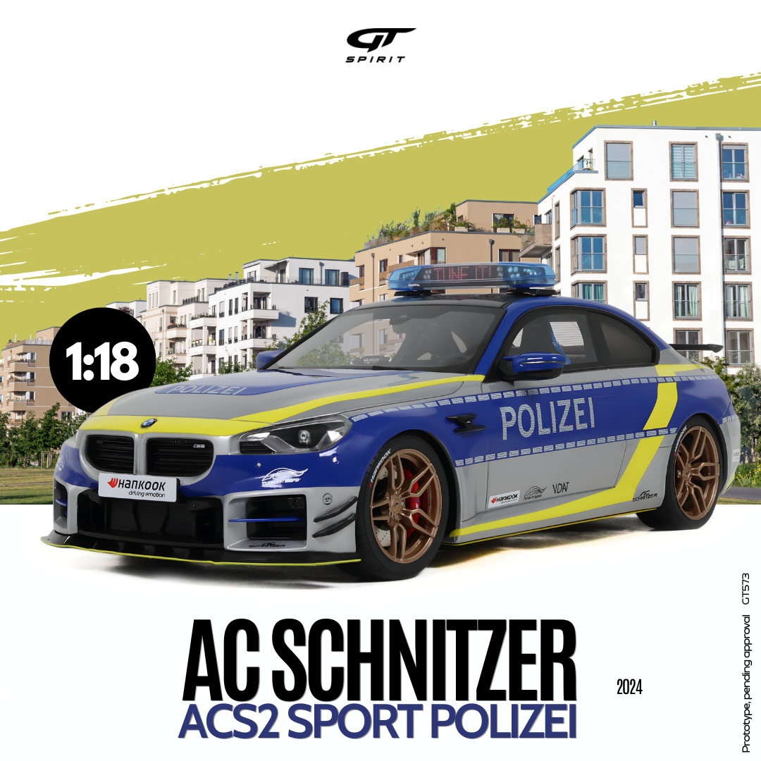 1:18 AC SCHNITZER ACS2 SPORT POLIZEI 2024 GT573 GT Spirit