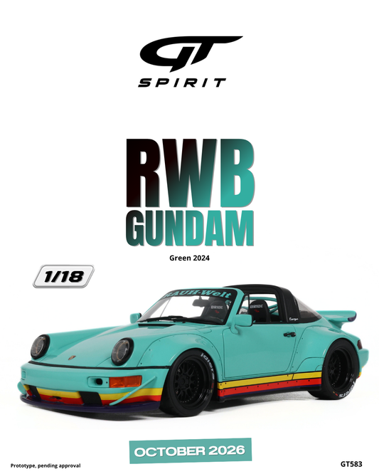 1:18 RWB GUNDAM GREEN 2024 - GT583