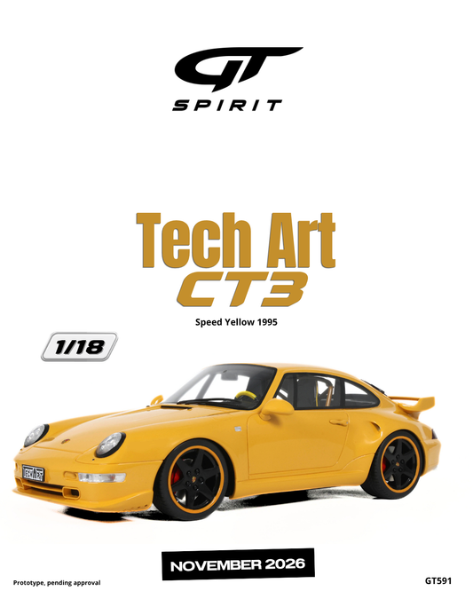 1:18 TECHART CT3 SPEED YELLOW 1995 - GT591