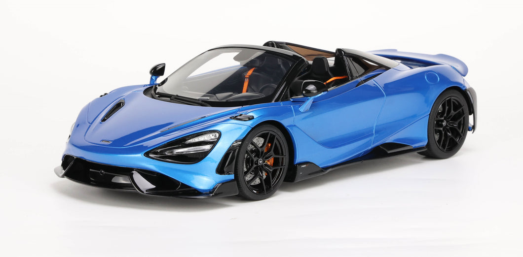 McLaren 765LT Spider 2021 Amit Blue