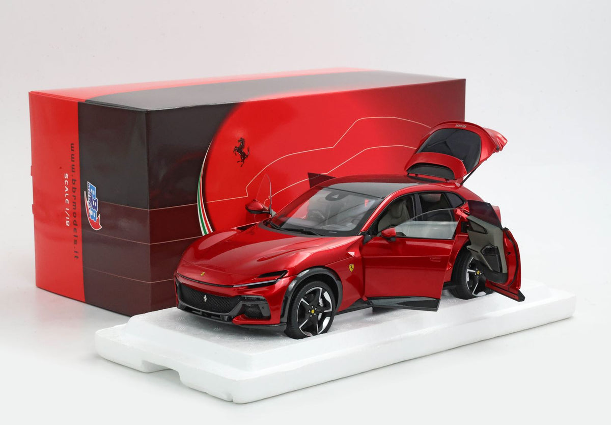 Ferrari Purosangue diecast full open Rosso Magma - HE180052B