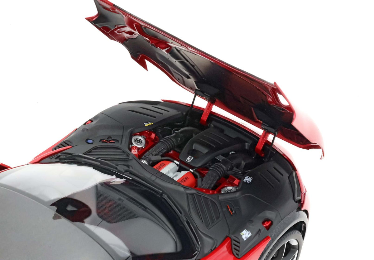 Ferrari Purosangue diecast full open Rosso Magma - HE180052B