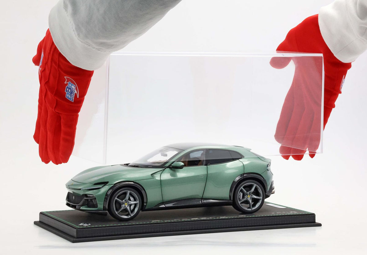 Ferrari Purosangue diecast full open Verde Dora - HE180052CDIE