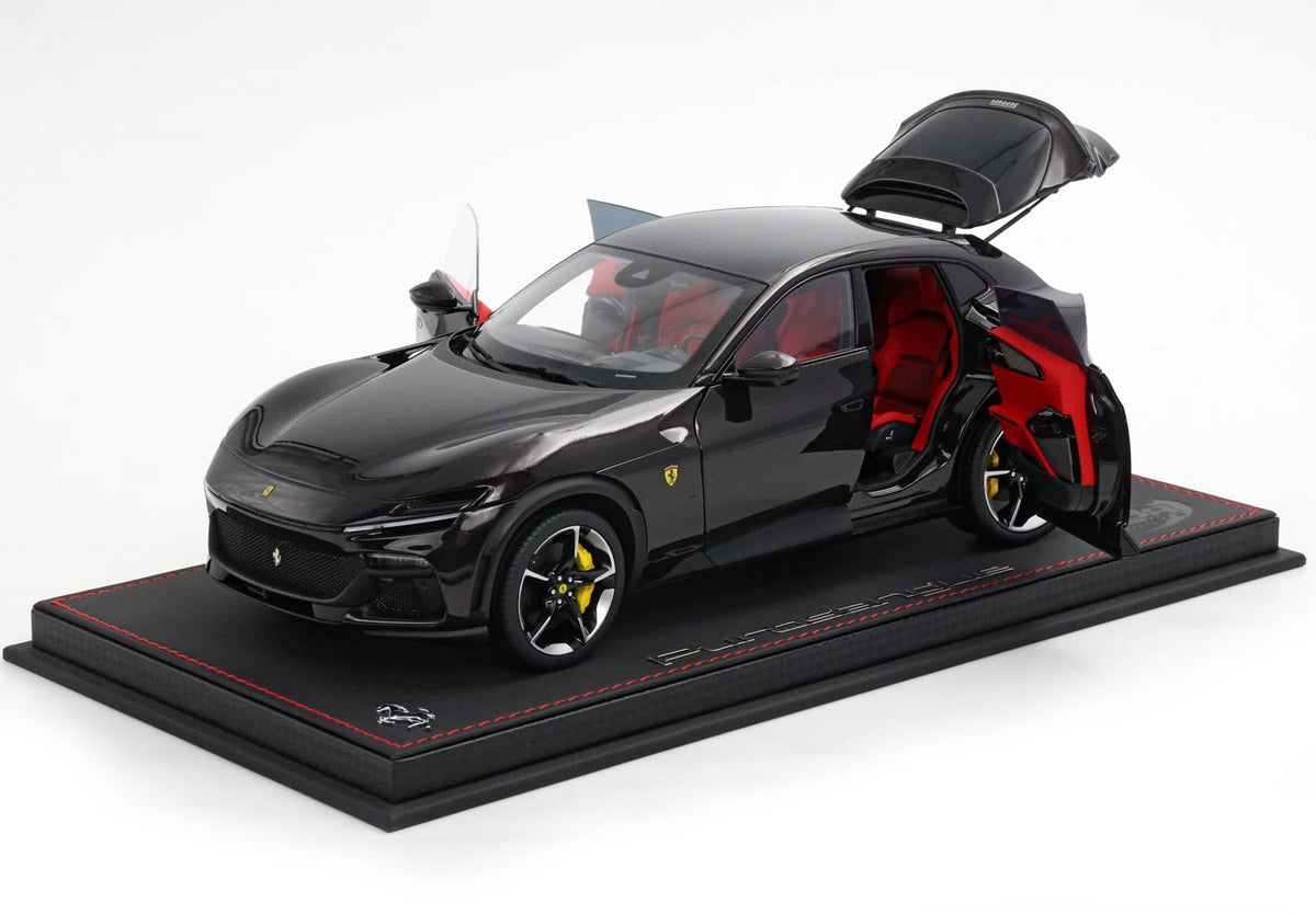 Ferrari Purosangue diecast full open Nero Purosangue - HE180052DDIE