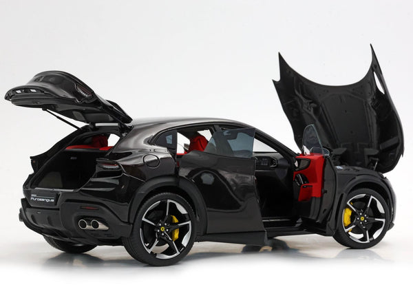 Ferrari Purosangue diecast full open Nero Purosangue - HE180052D