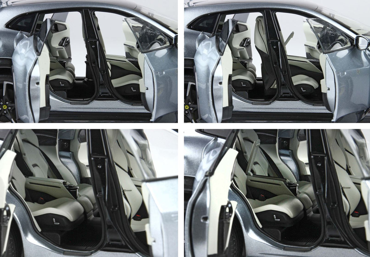 Ferrari Purosangue diecast panoramic roof - Grigio Titanio - HE180053ADIE