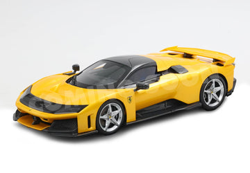 1:18 Ferrari F80 metal diecast full open Giallo Tristrato - POLYFOAM PACK - HE180054B