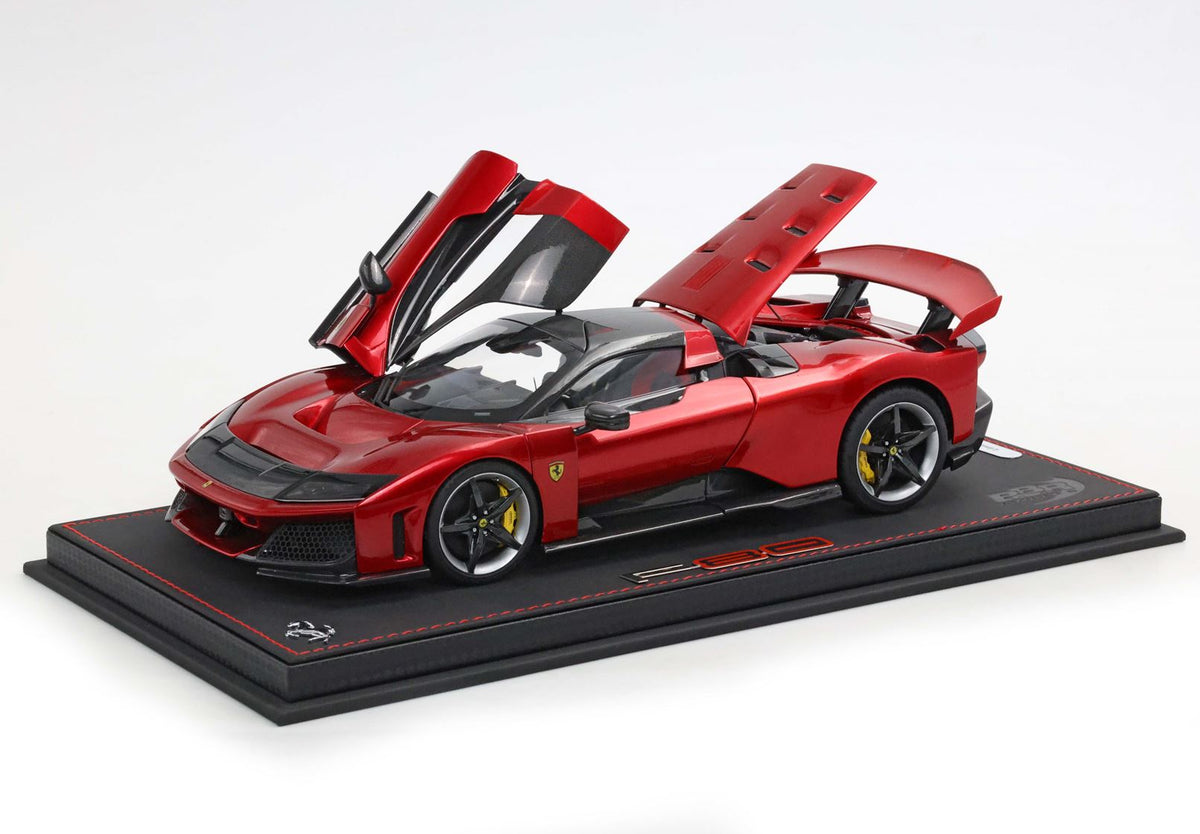 1:18 Ferrari F80 Diecast full open Rosso Supercar - LAUNCH PACK - HE180054H