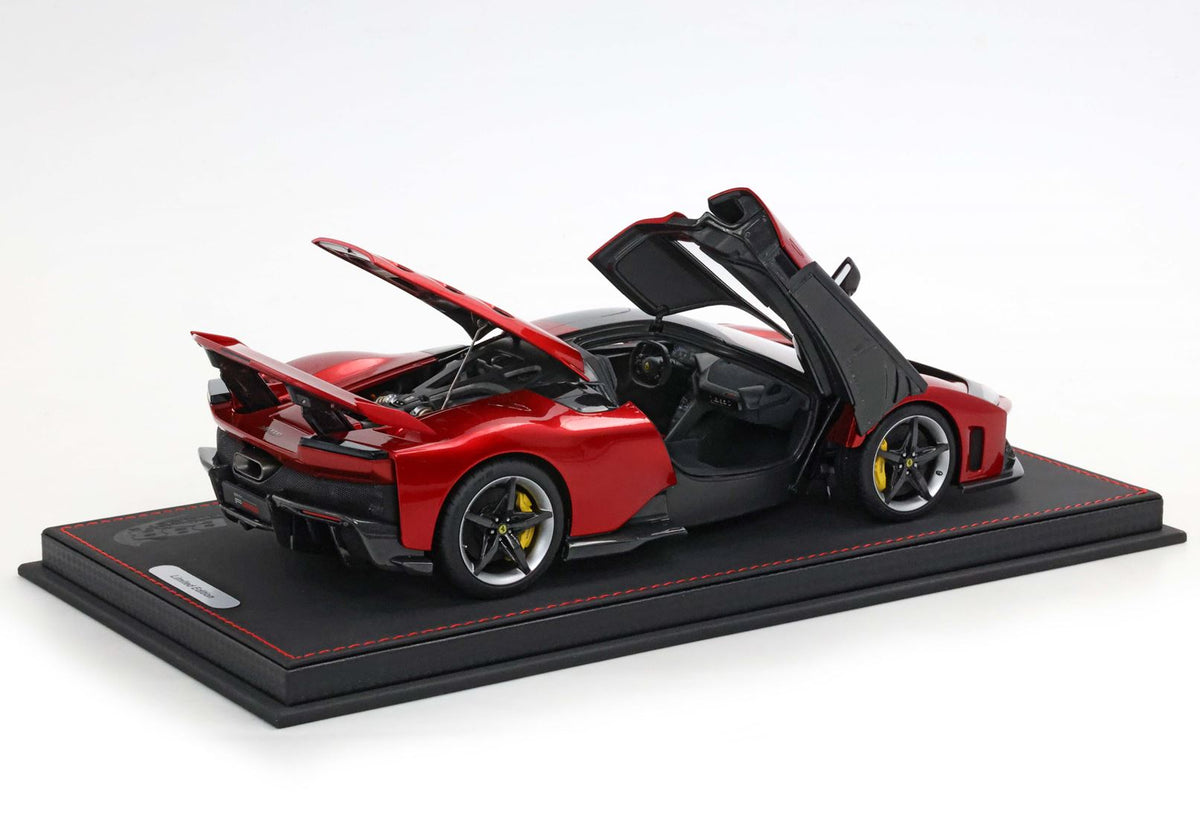 1:18 Ferrari F80 Diecast full open Rosso Supercar - LAUNCH PACK - HE180054H