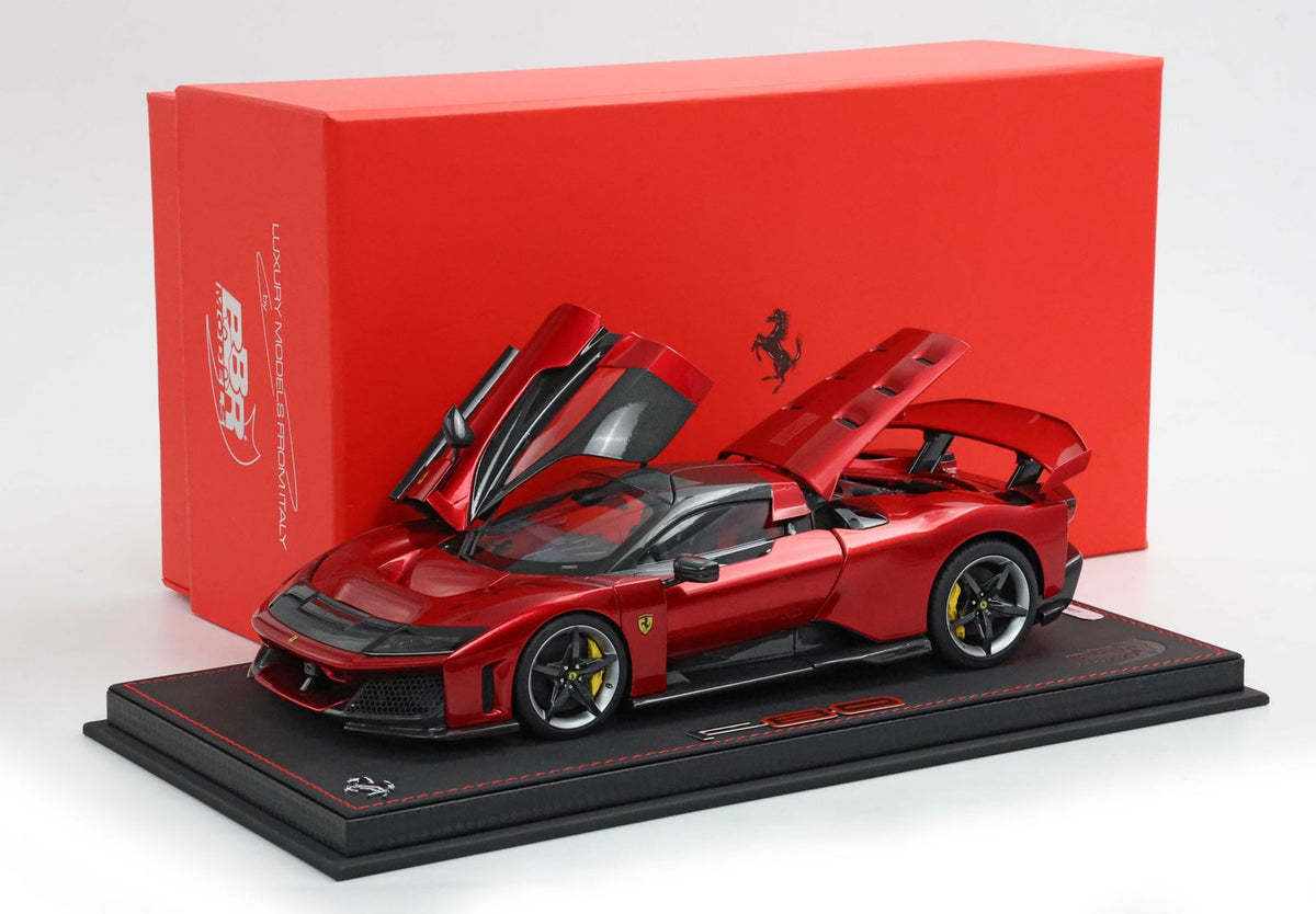 1:18 Ferrari F80 Diecast full open Rosso Supercar - LAUNCH PACK - HE180054H