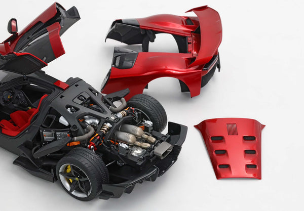 1:18 BBR Ferrari F80 metal diecast apribile Rosso Supercar - POLYFOAM PACK