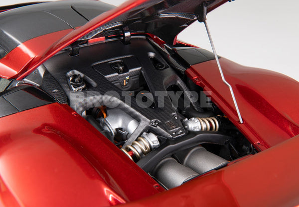 1:18 Ferrari F80 Diecast full open Rosso Supercar - LAUNCH PACK - HE180054H