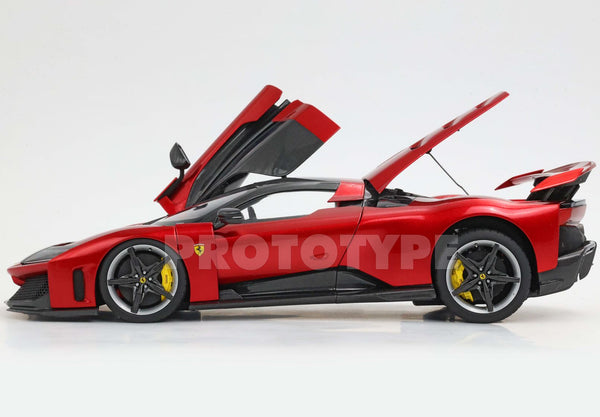 1:18 Ferrari F80 Diecast full open Rosso Supercar - LAUNCH PACK - HE180054H