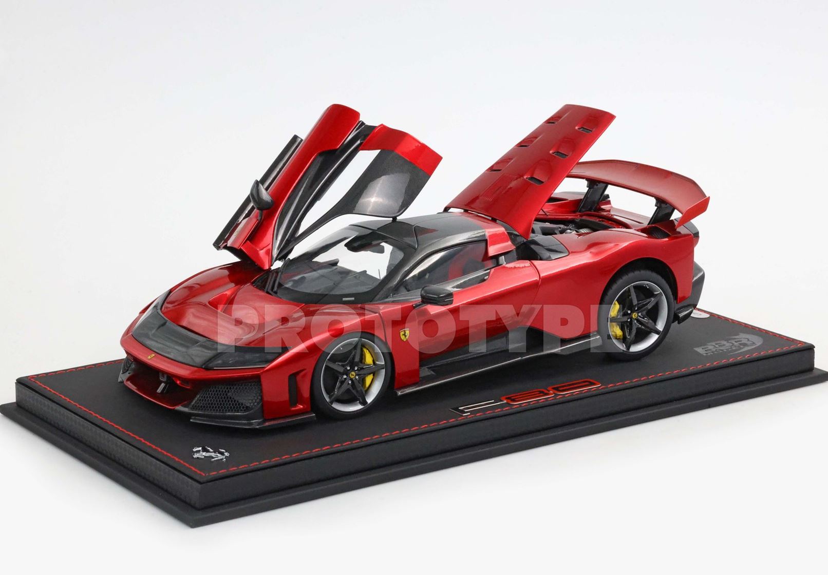 1:18 Ferrari F80 Diecast full open Rosso Supercar - LAUNCH PACK - HE180054H