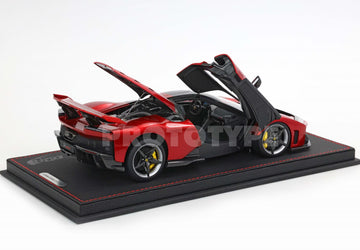 1:18 Ferrari F80 Diecast full open Rosso Supercar - LAUNCH PACK - HE180054H