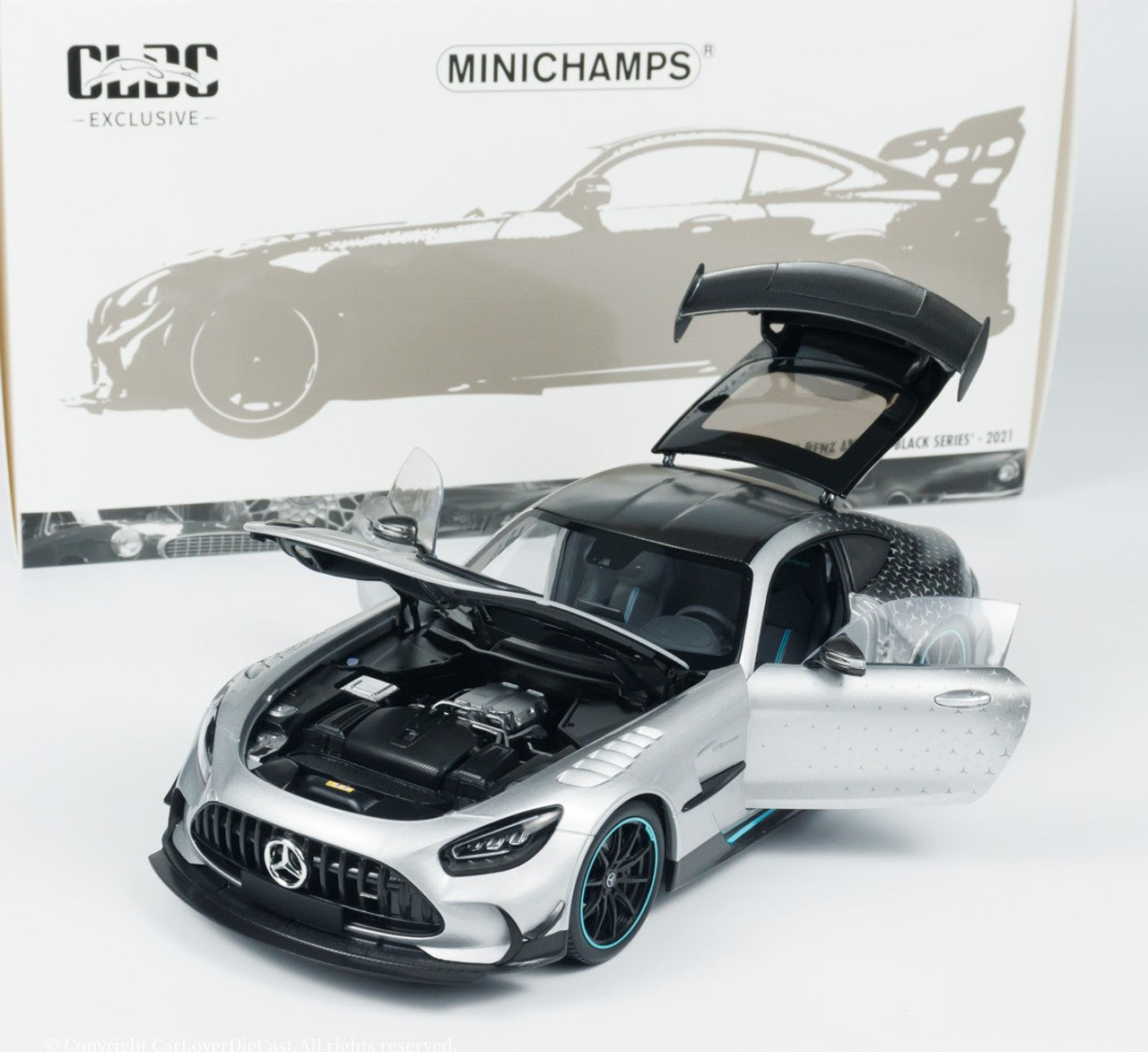 Mercedes-Benz AMG GT Black Series 2021 Silver One Design (Asia Exclusive)