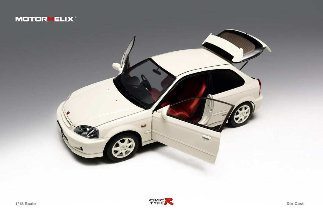 Honda Civic Type R EK9 Championship White With Engine