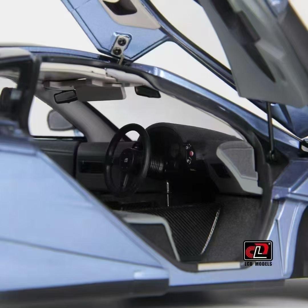 McLaren F1 XP5 1993 Light Blue Metallic