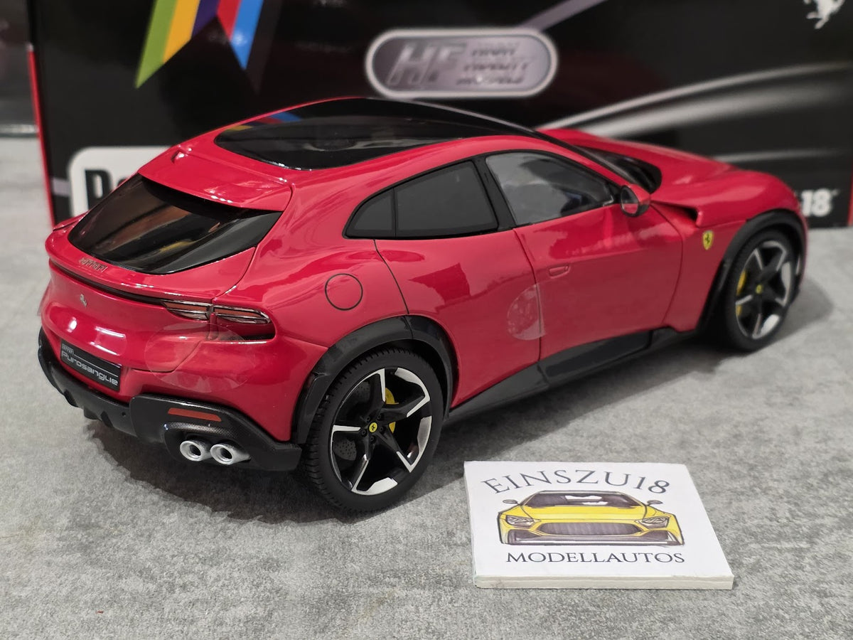 Ferrari Purosangue (2022) - Rosso Corsa with Black Interior - 1 of 1