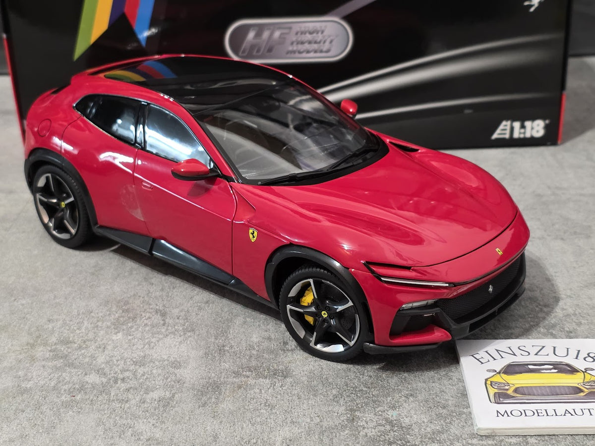 Ferrari Purosangue (2022) - Rosso Corsa with Black Interior - 1 of 1