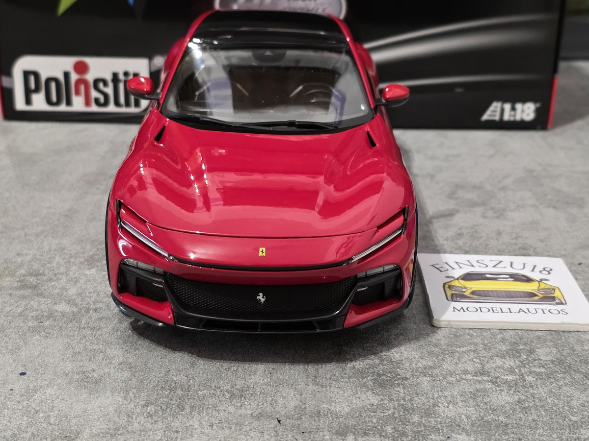 Ferrari Purosangue (2022) - Rosso Corsa with Black Interior - 1 of 1