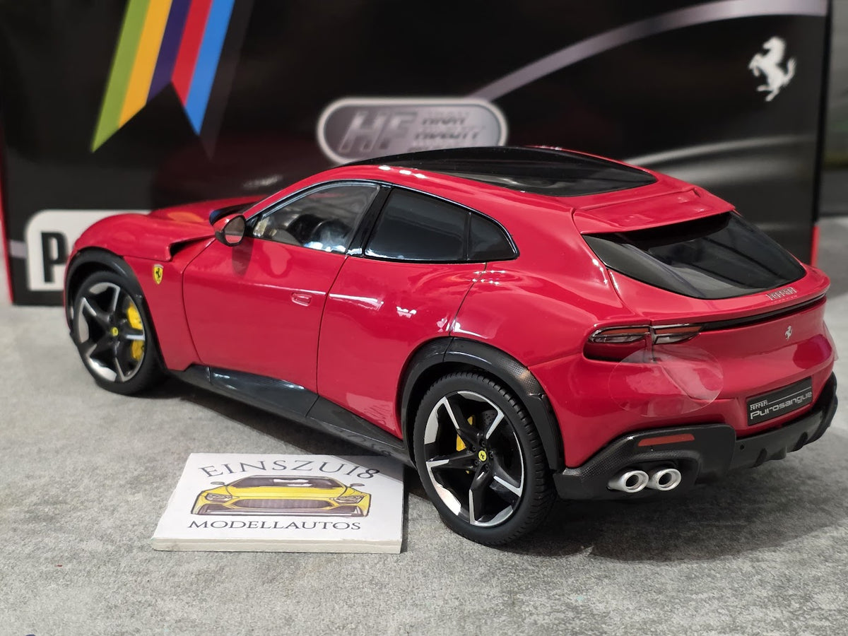 Ferrari Purosangue (2022) - Rosso Corsa with Black Interior - 1 of 1