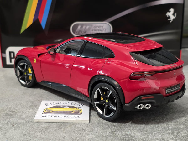 Ferrari Purosangue (2022) - Rosso Corsa with Black Interior - 1 of 1